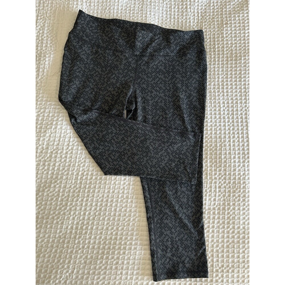 Prana Leggings Women's XL Gray Active Athletic Yoga Training Gym Comfort